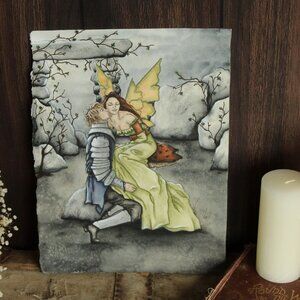 A Frog Once Loved a Turtle Original Painting